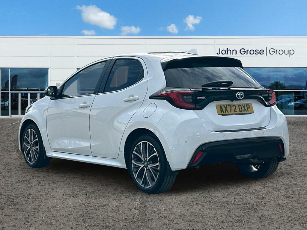 Toyota Yaris 1.5 Hybrid Excel Cvt Hatchback AX72DXP White #5