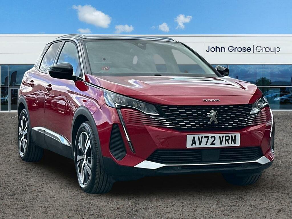 Peugeot 3008 1.5 Bluehdi Allure Premium Eat8 Estate Red