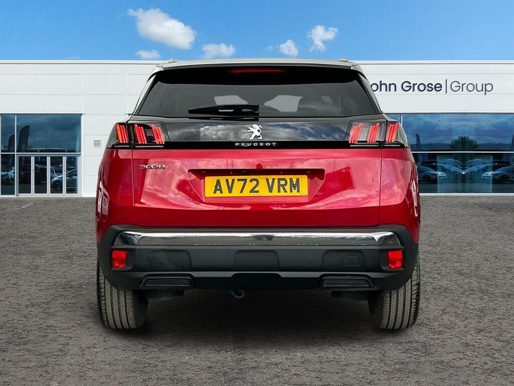 Peugeot 3008 1.5 Bluehdi Allure Premium Eat8 Estate Red #4