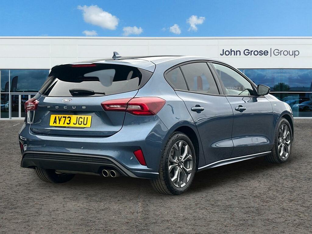 Ford Focus 1.0 Ecoboost St-line Hatchback AY73JGU Blue #3