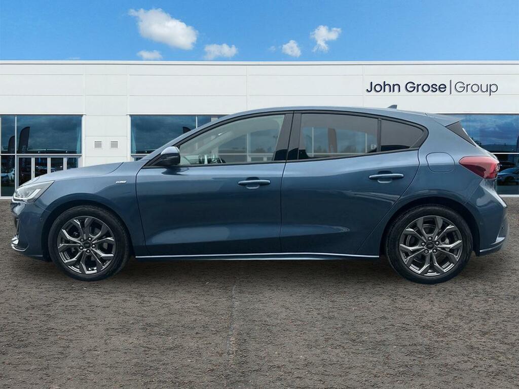 Ford Focus 1.0 Ecoboost St-line Hatchback AY73JGU Blue #6