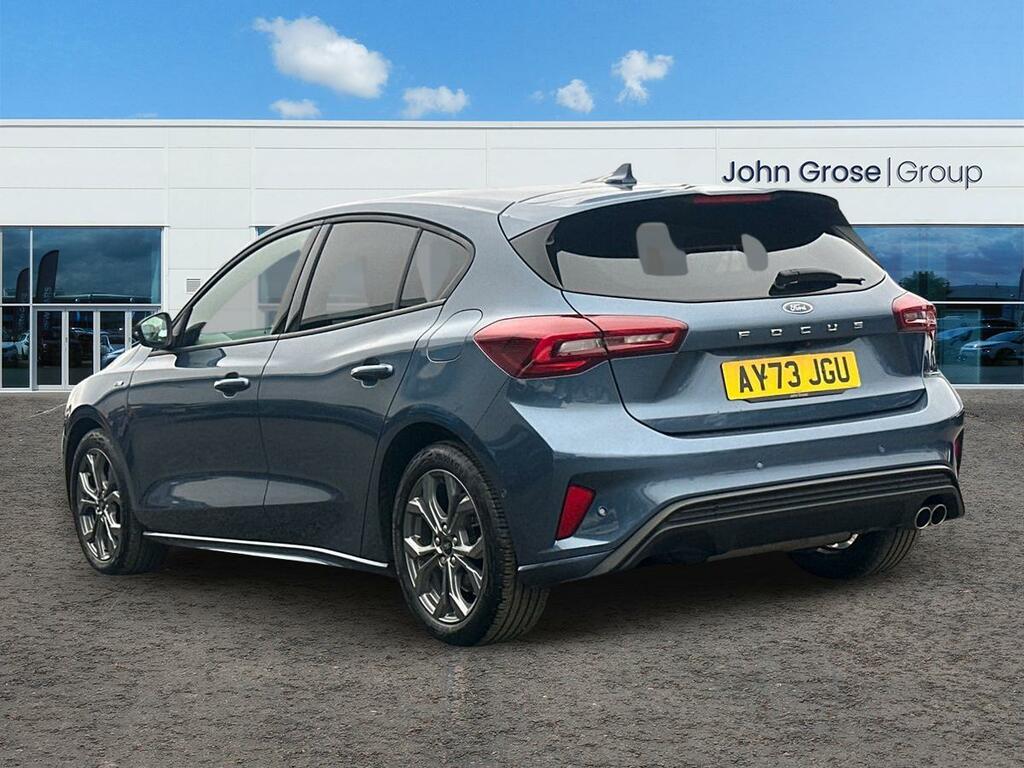 Ford Focus 1.0 Ecoboost St-line Hatchback AY73JGU Blue #5
