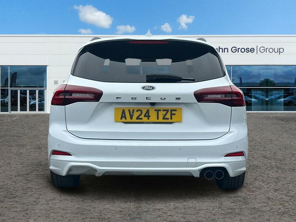 Ford Focus 1.0 Ecoboost Hybrid Mhev 155 St-line Esta AV24TZF White #4