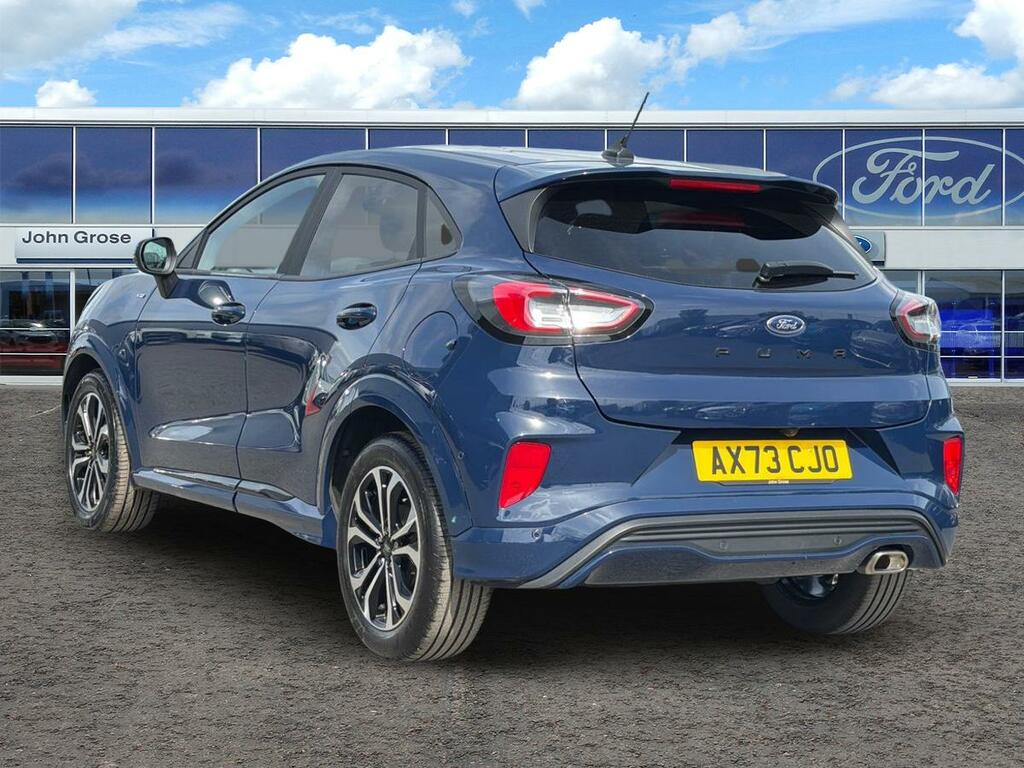 Ford Puma 1.0 Ecoboost Hybrid Mhev St-line Dct Hatchback AX73CJO Blue #5