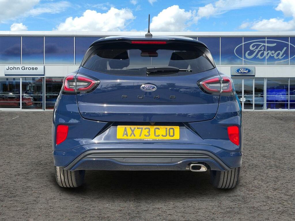 Ford Puma 1.0 Ecoboost Hybrid Mhev St-line Dct Hatchback AX73CJO Blue #4