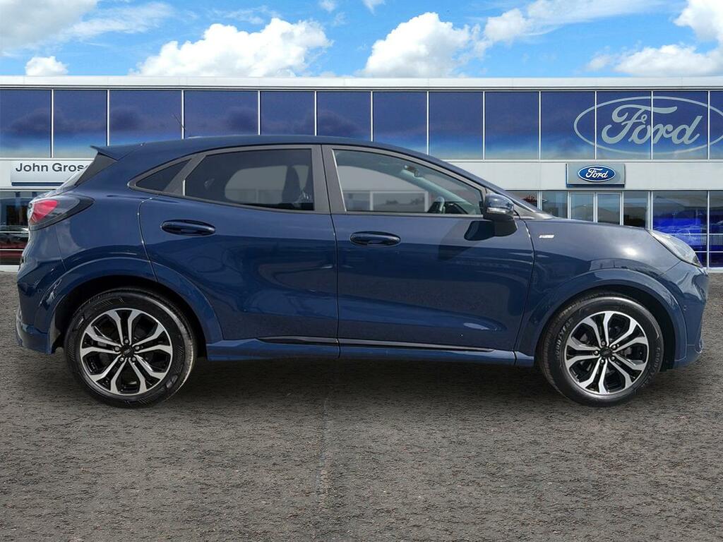 Ford Puma 1.0 Ecoboost Hybrid Mhev St-line Dct Hatchback AX73CJO Blue #2