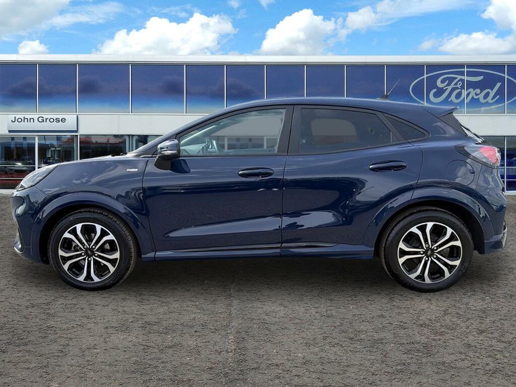 Ford Puma 1.0 Ecoboost Hybrid Mhev St-line Dct Hatchback AX73CJO Blue #6