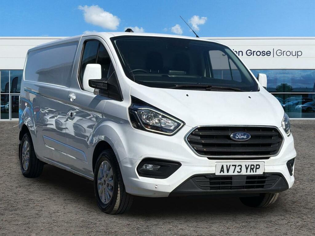 Ford Transit Custom 2.0 Ecoblue 130Ps Low Roof Limited Van Panel Van White
