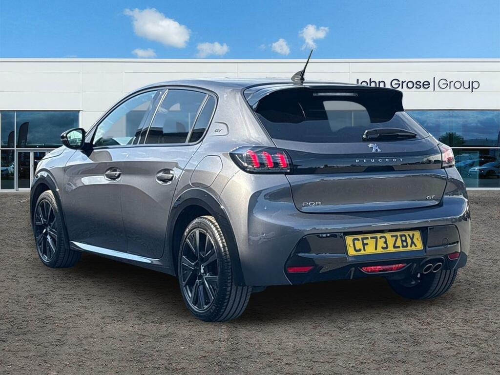 Peugeot 208 1.2 Puretech 130 Gt Eat8 Hatchback CF73ZBX Grey #5