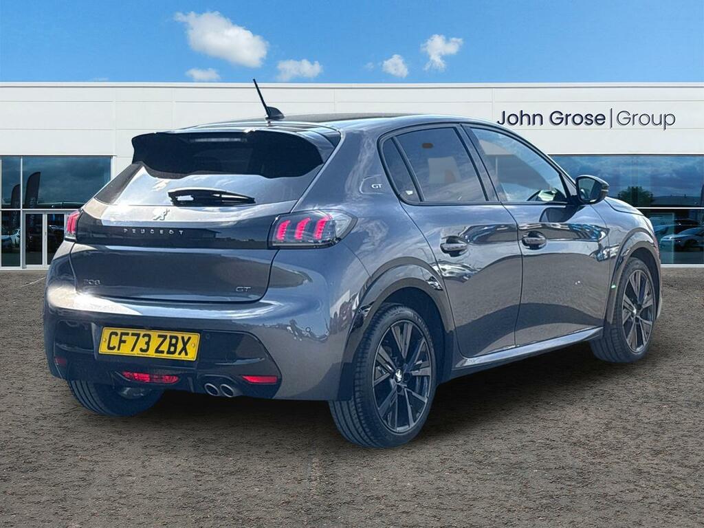 Peugeot 208 1.2 Puretech 130 Gt Eat8 Hatchback CF73ZBX Grey #3