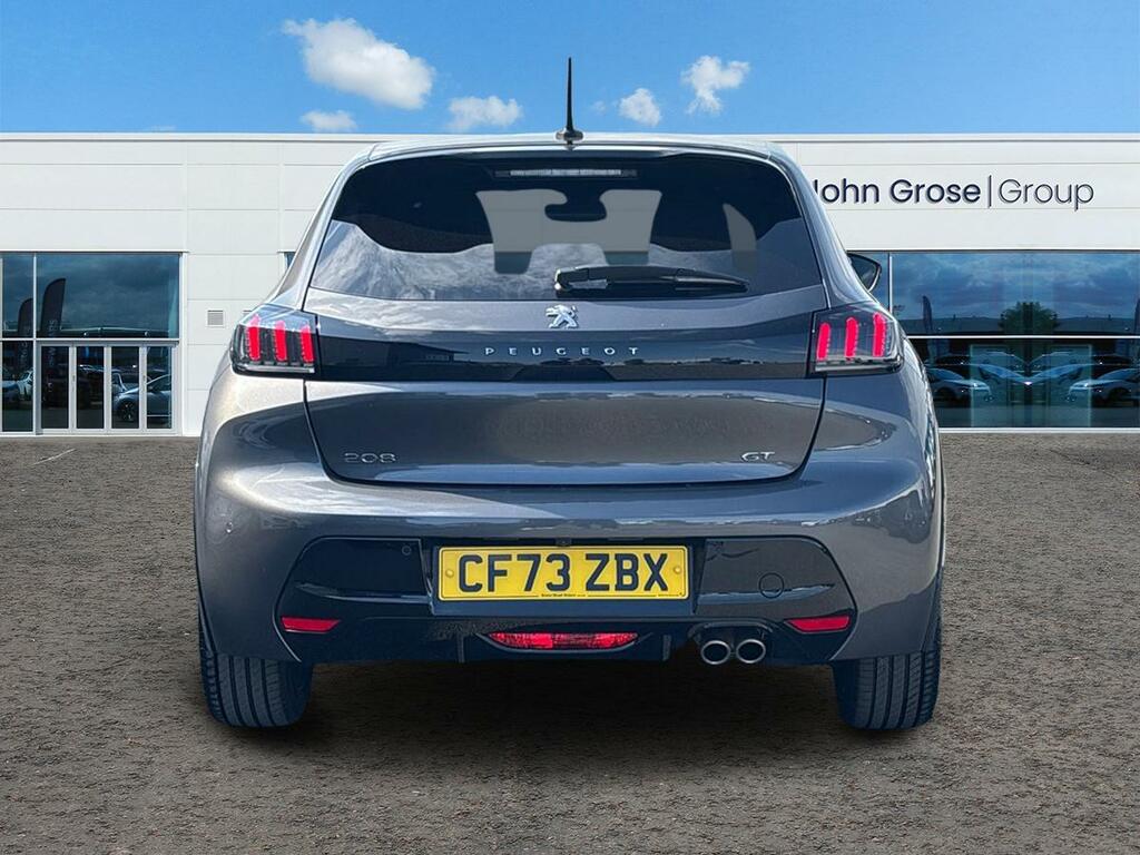 Peugeot 208 1.2 Puretech 130 Gt Eat8 Hatchback CF73ZBX Grey #4