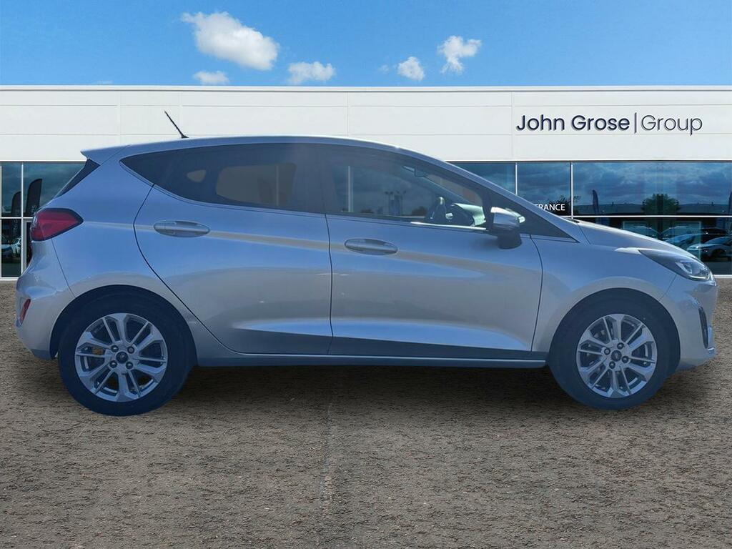 Ford Fiesta 1.0 Ecoboost Titanium Hatchback AV23RUH Silver #2