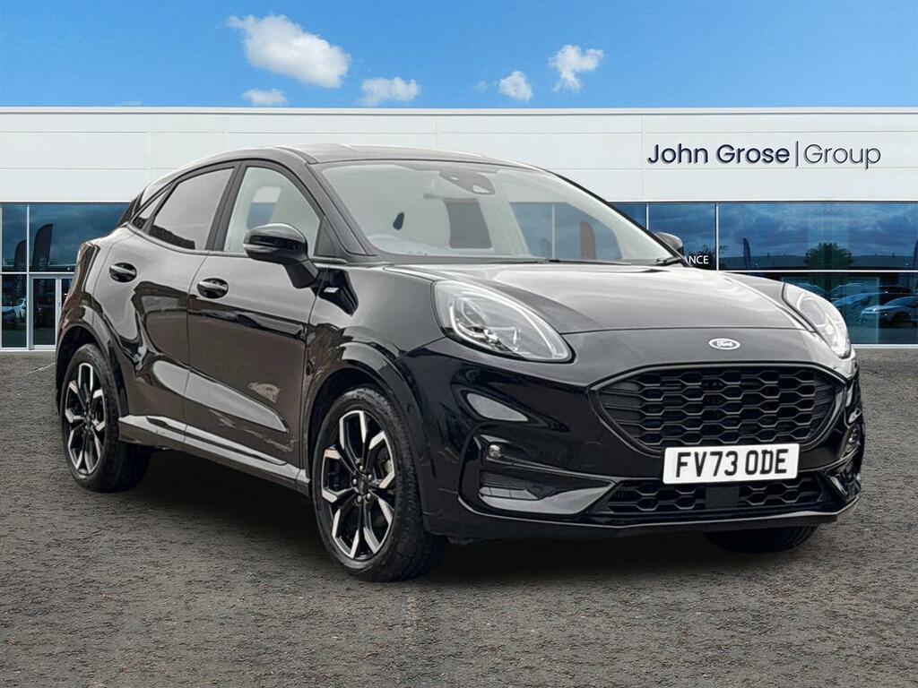 Ford Puma 1.0 Ecoboost Hybrid Mhev St-line X Hatchback Black
