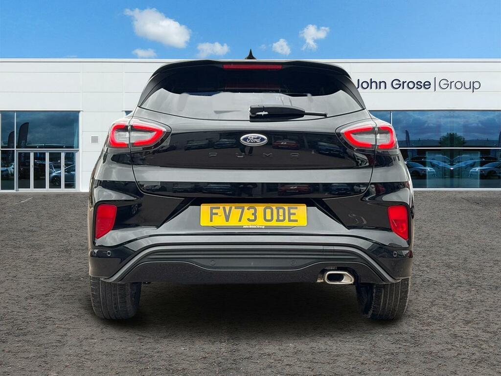 Ford Puma 1.0 Ecoboost Hybrid Mhev St-line X Hatchback FV73ODE Black #4