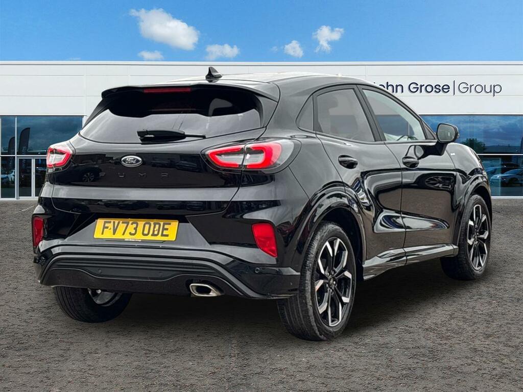 Ford Puma 1.0 Ecoboost Hybrid Mhev St-line X Hatchback FV73ODE Black #3