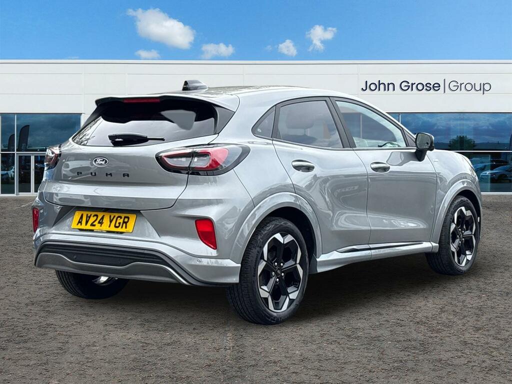 Ford Puma 1.0 Ecoboost Hybrid Mhev 155 St-line X Dct Hat AV24YGR Silver #3