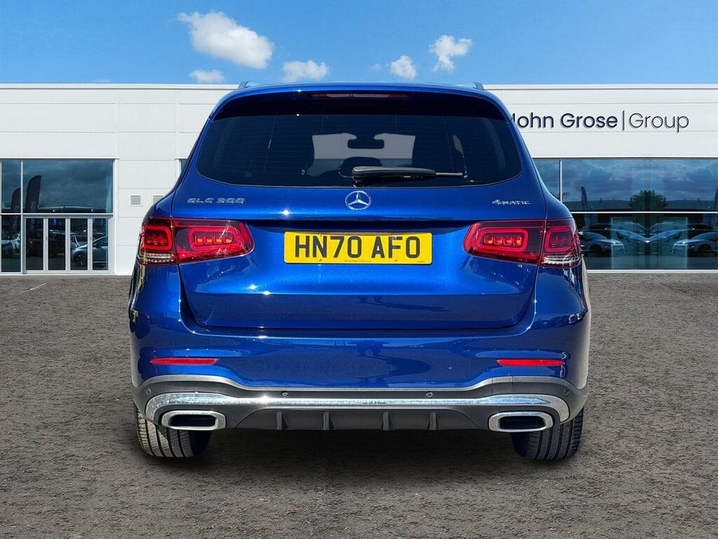 Mercedes-Benz GLC Class Glc 300 4Matic Amg Line 9G-tronic Estate HN70AFO Blue #4