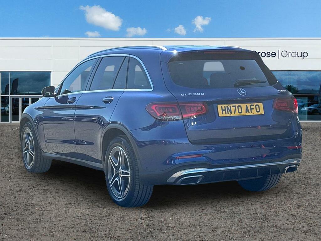 Mercedes-Benz GLC Class Glc 300 4Matic Amg Line 9G-tronic Estate HN70AFO Blue #5