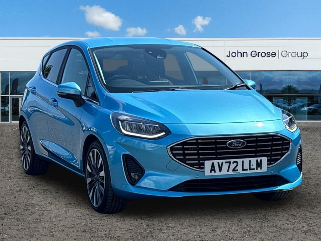 Ford Fiesta 1.0 Ecoboost Hbd Mhev 125 Titanium Vignale Hat Blue
