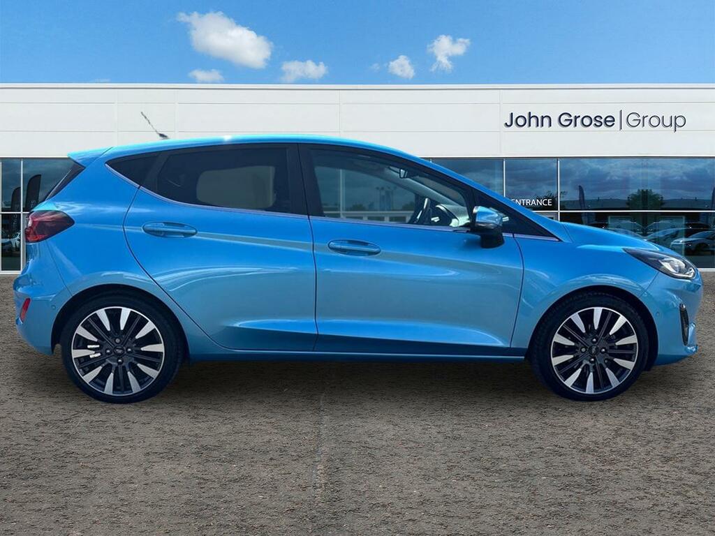 Ford Fiesta 1.0 Ecoboost Hbd Mhev 125 Titanium Vignale Hat AV72LLM Blue #2