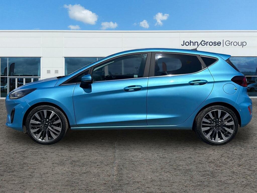 Ford Fiesta 1.0 Ecoboost Hbd Mhev 125 Titanium Vignale Hat AV72LLM Blue #6