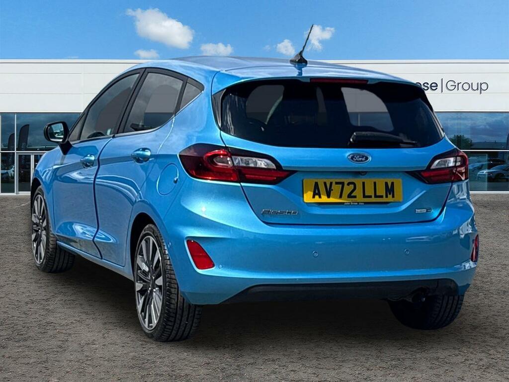 Ford Fiesta 1.0 Ecoboost Hbd Mhev 125 Titanium Vignale Hat AV72LLM Blue #5