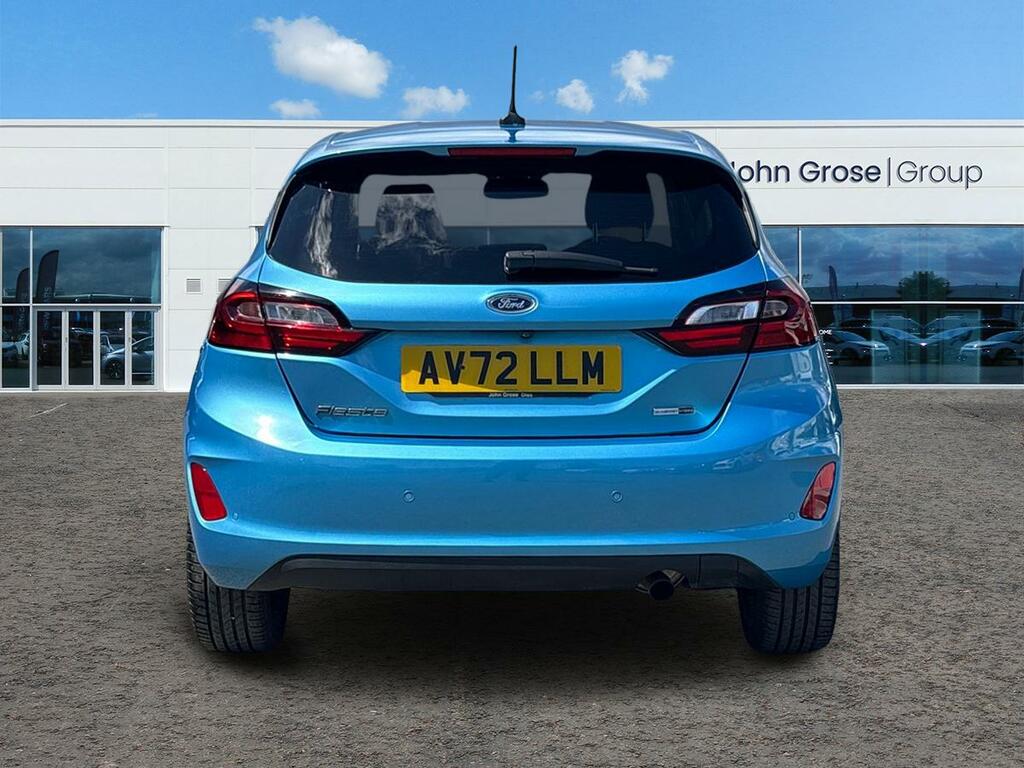 Ford Fiesta 1.0 Ecoboost Hbd Mhev 125 Titanium Vignale Hat AV72LLM Blue #4