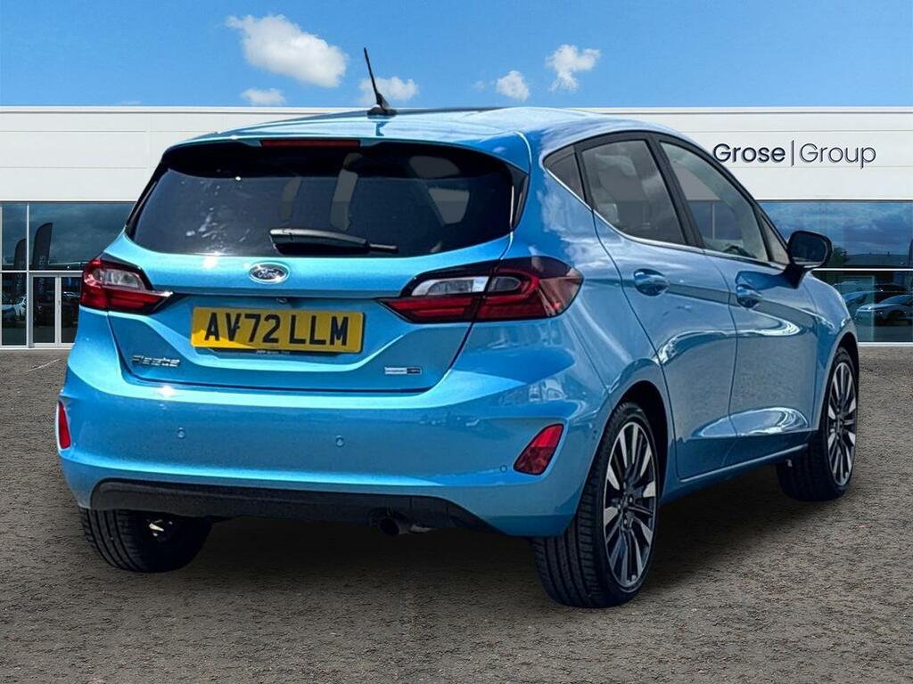 Ford Fiesta 1.0 Ecoboost Hbd Mhev 125 Titanium Vignale Hat AV72LLM Blue #3