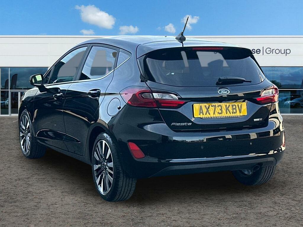 Ford Fiesta 1.0 Ecoboost Hbd Mhev 125 Titanium X Hatchback AX73KBV Black #5