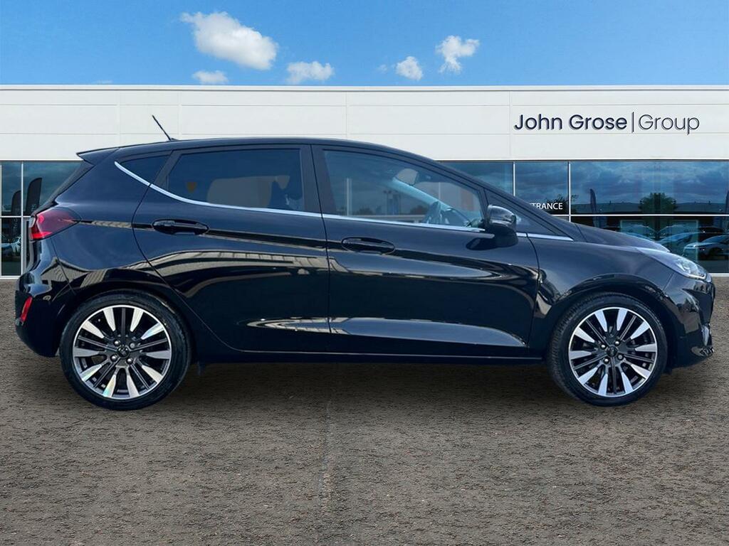 Ford Fiesta 1.0 Ecoboost Hbd Mhev 125 Titanium X Hatchback AX73KBV Black #2