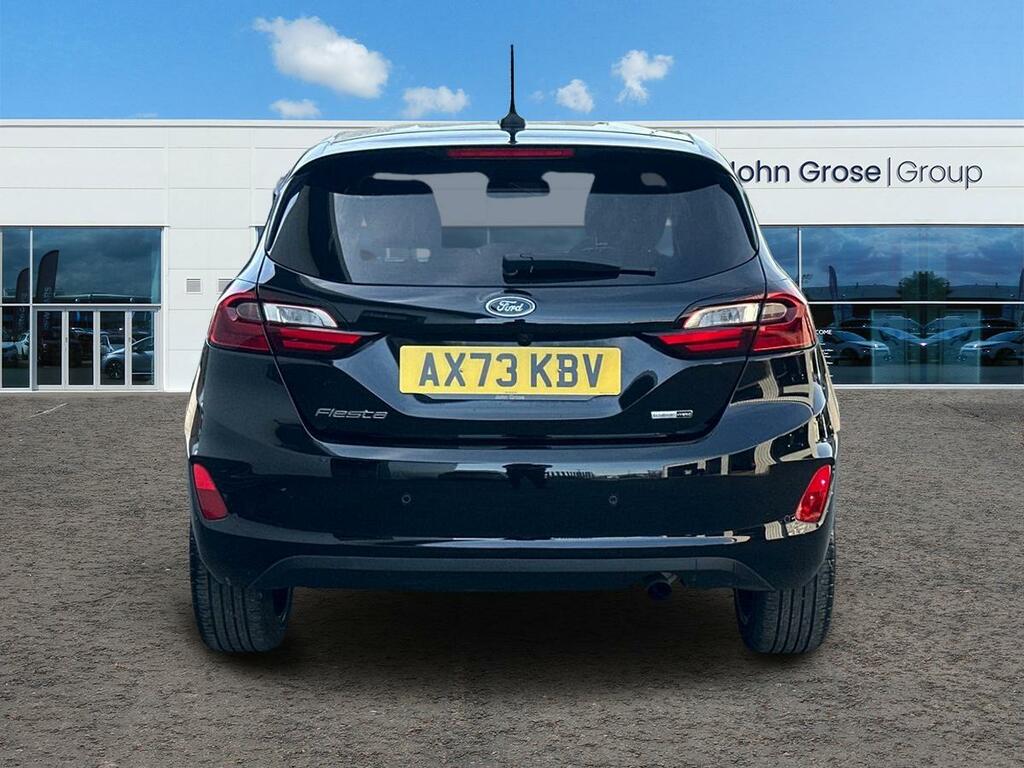 Ford Fiesta 1.0 Ecoboost Hbd Mhev 125 Titanium X Hatchback AX73KBV Black #4