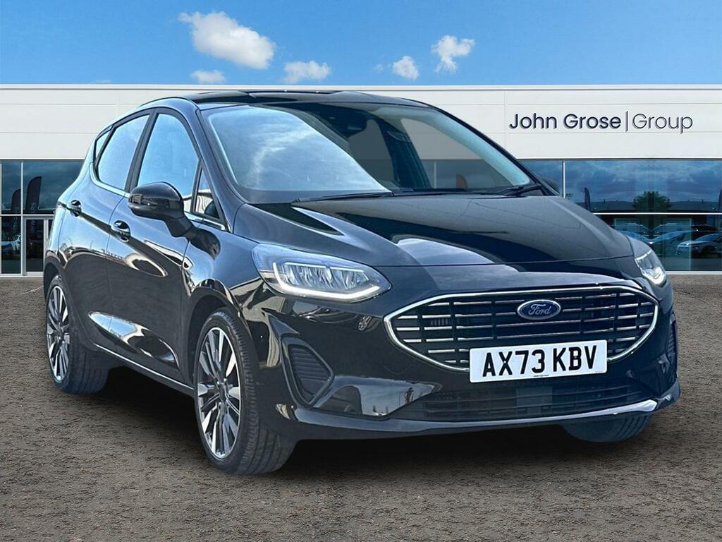 Ford Fiesta 1.0 Ecoboost Hbd Mhev 125 Titanium X Hatchback Black