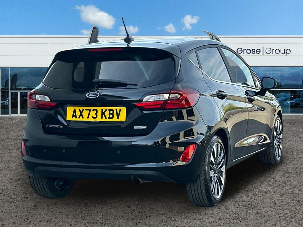 Ford Fiesta 1.0 Ecoboost Hbd Mhev 125 Titanium X Hatchback AX73KBV Black #3
