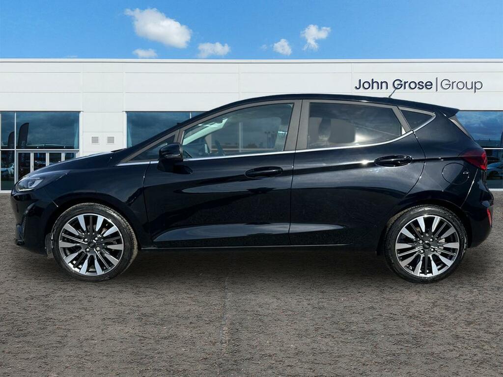 Ford Fiesta 1.0 Ecoboost Hbd Mhev 125 Titanium X Hatchback AX73KBV Black #6