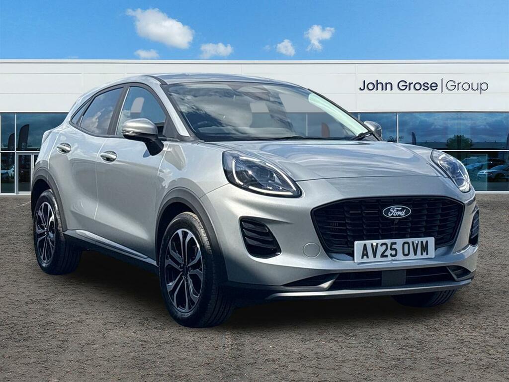 Ford Puma 1.0 Ecoboost Hybrid Mhev Titanium Hatchback Silver