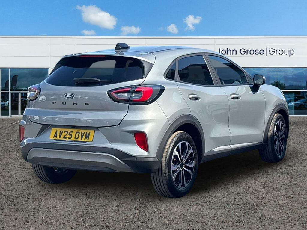 Ford Puma 1.0 Ecoboost Hybrid Mhev Titanium Hatchback AV25OVM Silver #3