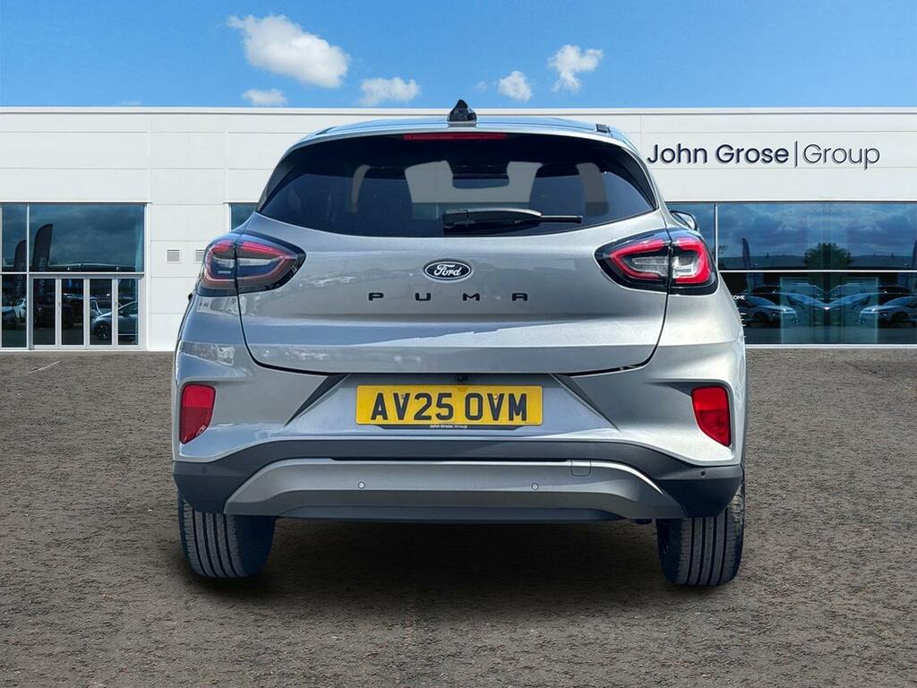 Ford Puma 1.0 Ecoboost Hybrid Mhev Titanium Hatchback AV25OVM Silver #4