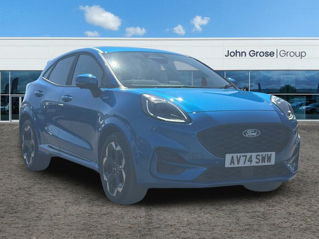 Ford Puma 1.0 Ecoboost Hybrid Mhev St-line X Dct Hatchba Blue