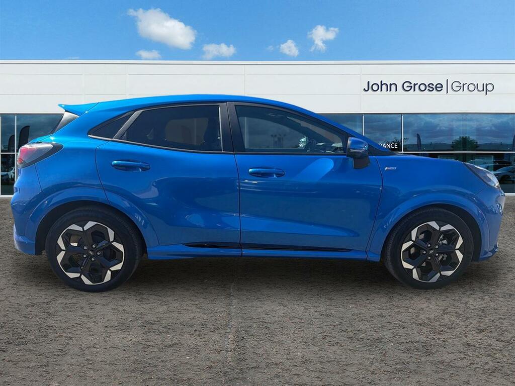 Ford Puma 1.0 Ecoboost Hybrid Mhev St-line X Dct Hatchba AV74SWW Blue #2