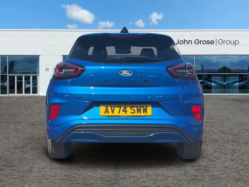 Ford Puma 1.0 Ecoboost Hybrid Mhev St-line X Dct Hatchba AV74SWW Blue #4
