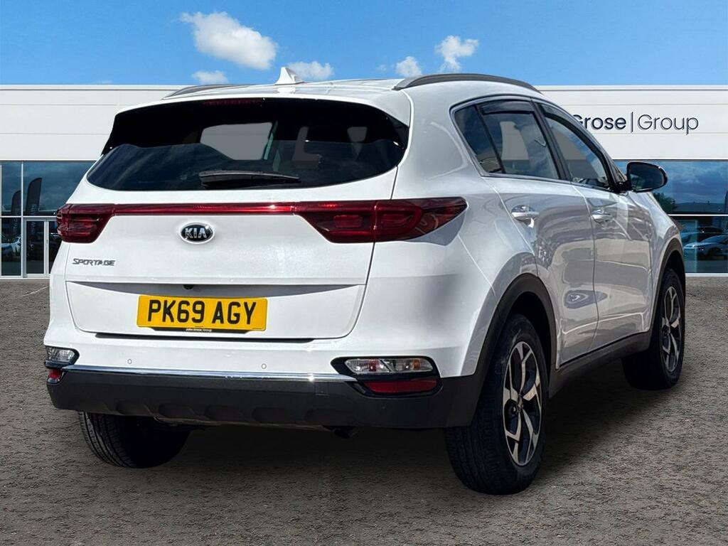 Kia Sportage 1.6 Gdi Isg 2 Estate PK69AGY White #3