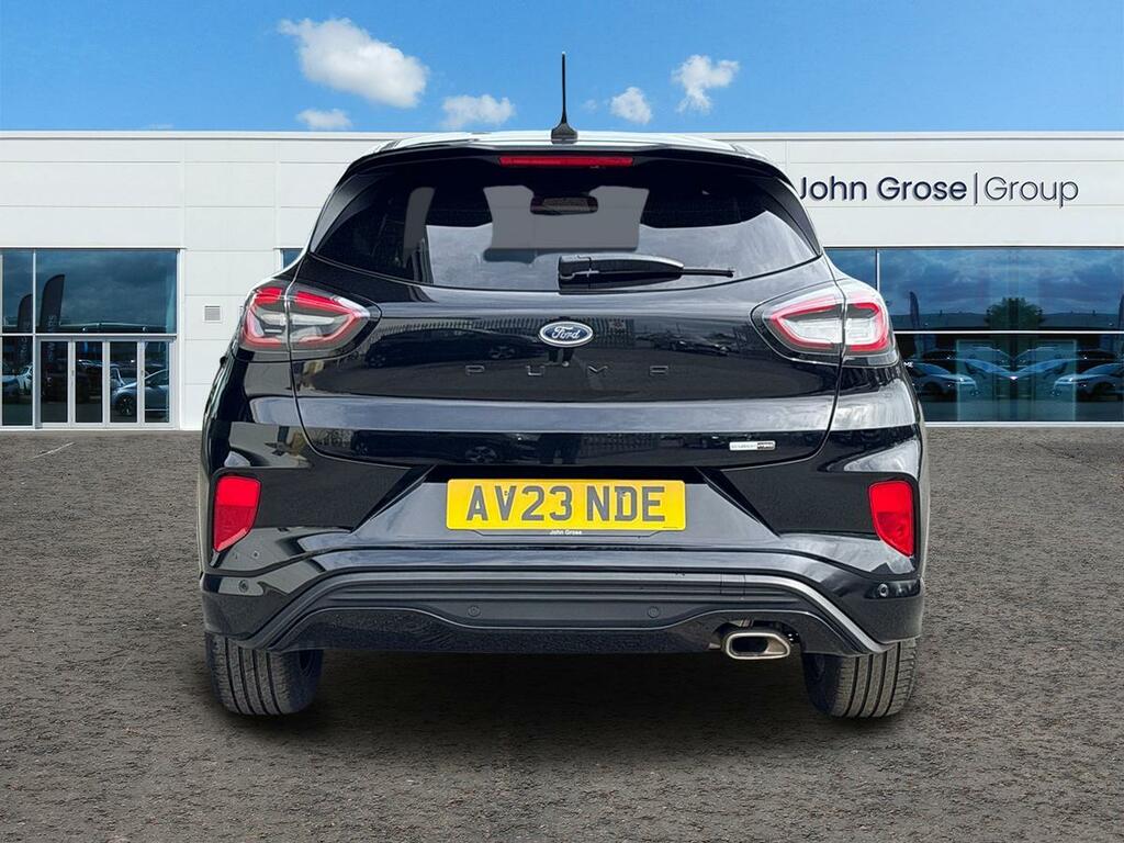Ford Puma 1.0 Ecoboost Hybrid Mhev St-line Hatchback AV23NDE Black #4
