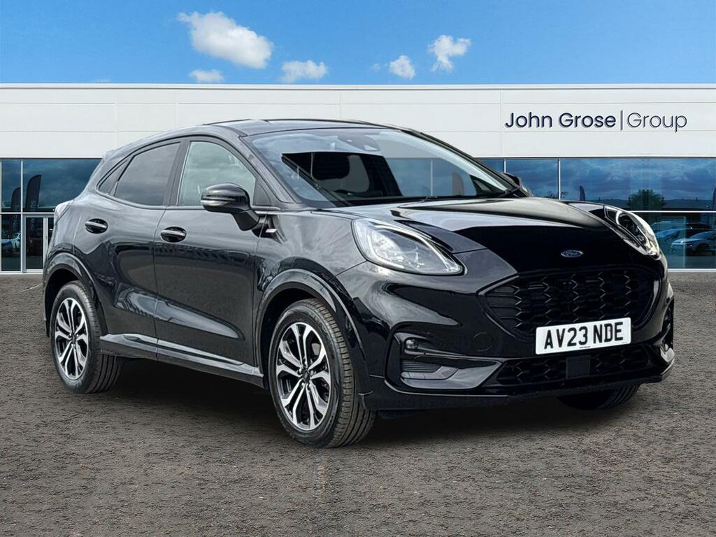 Ford Puma 1.0 Ecoboost Hybrid Mhev St-line Hatchback Black