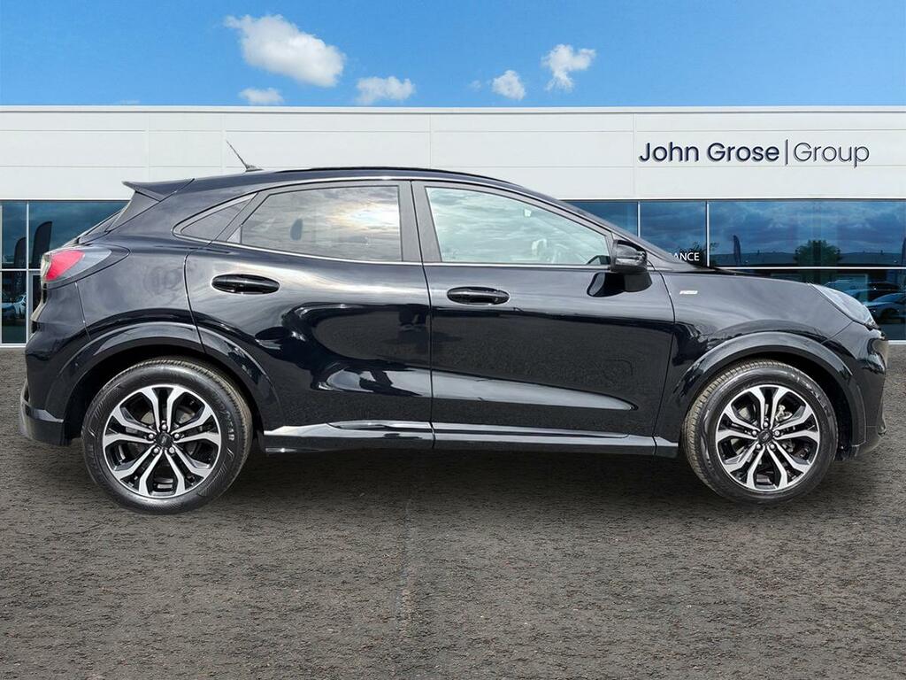 Ford Puma 1.0 Ecoboost Hybrid Mhev St-line Hatchback AV23NDE Black #2