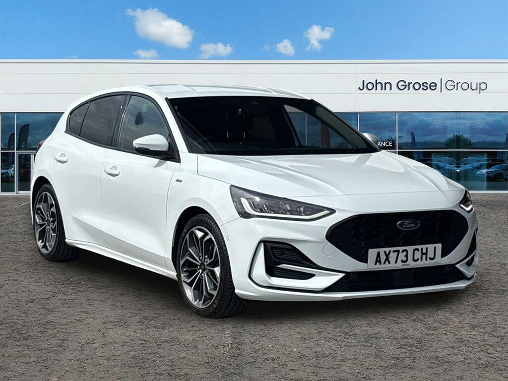 Ford Focus 1.0 Ecoboost Hybrid Mhev 155 St-line X Hatchba White