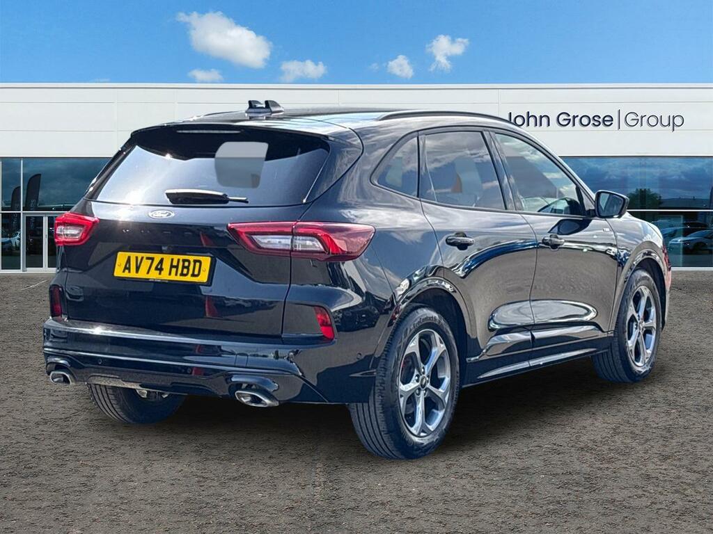 Ford Kuga 1.5 Ecoboost St-line Estate AV74HBD Black #3