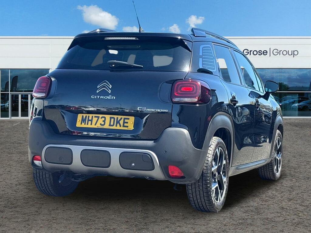 Citroen C3 Aircross 1.2 Puretech 130 Max Eat6 Hatchback MH73DKE Black #3