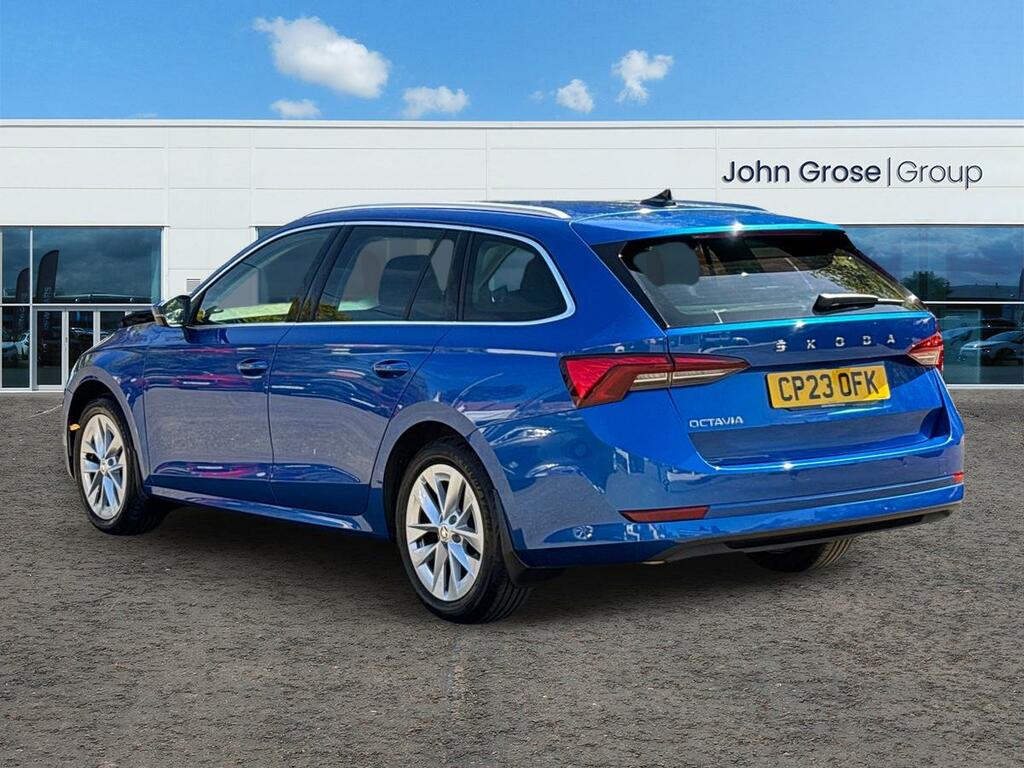 Skoda Octavia 2.0 Tdi 150 Se L Dsg Estate Blue #5