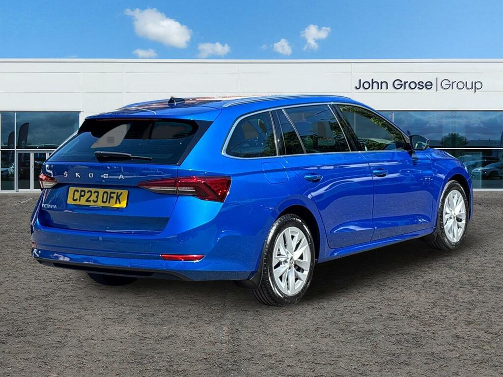 Skoda Octavia 2.0 Tdi 150 Se L Dsg Estate Blue #3