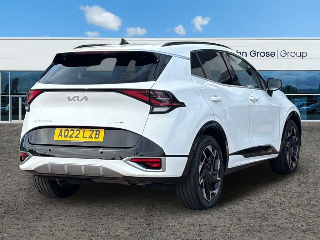 Kia Sportage 1.6 Crdi 134 48V Isg Gt-line Dct Estate AO22LZB White #3